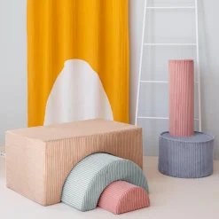 Outlet Ensemble de jeu arc-en-ciel Brown Sugar velours côtelé Parcours De Motricité