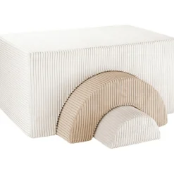 Discount Ensemble de jeu arc-en-ciel Marshmallow velours côtelé Parcours De Motricité