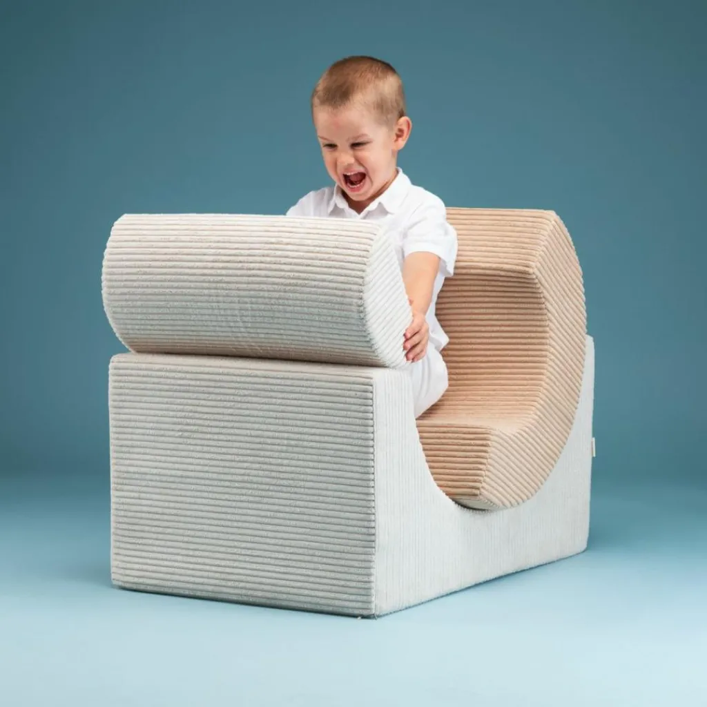 Discount Ensemble de jeu arc-en-ciel Marshmallow velours côtelé Parcours De Motricité