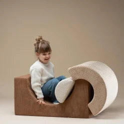 Hot Ensemble de jeu arc-en-ciel Toffee velours côtelé Parcours De Motricité