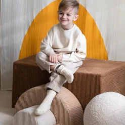 Hot Ensemble de jeu arc-en-ciel Toffee velours côtelé Parcours De Motricité