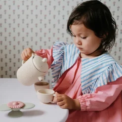 Outlet Ensemble de jeu Thé en silicone Shifting Sand (4 pièces) Dînette Et Aliments Factices