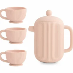 Sale Ensemble de jeu Thé en silicone Blush (4 pièces) Dînette Et Aliments Factices