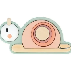 Escargot empilable Sweet Cocoon (7 pièces) Jouet À Encastrer