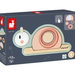 Escargot empilable Sweet Cocoon (7 pièces) Jouet À Encastrer