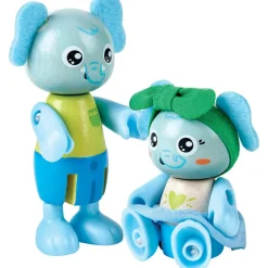 Hot Famille des Eléphants en matériaux renouvelables Figurines De Jeu