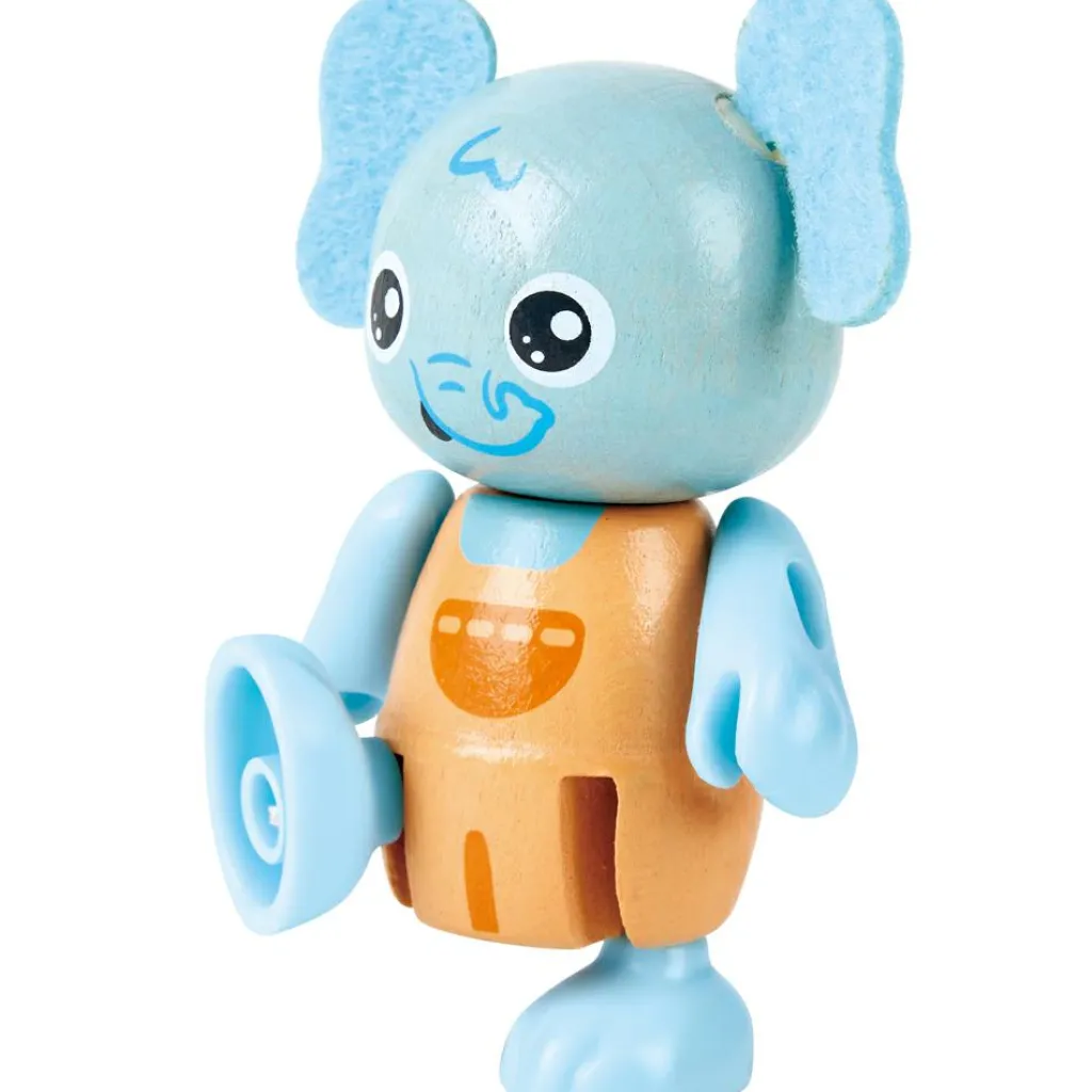 Hot Famille des Eléphants en matériaux renouvelables Figurines De Jeu