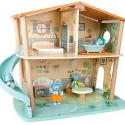 Hot Famille des Eléphants en matériaux renouvelables Figurines De Jeu