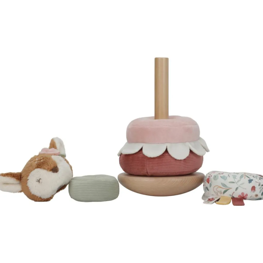 Outlet Faon à empiler doudou bois FSC Fairy Garden Jouet À Empiler