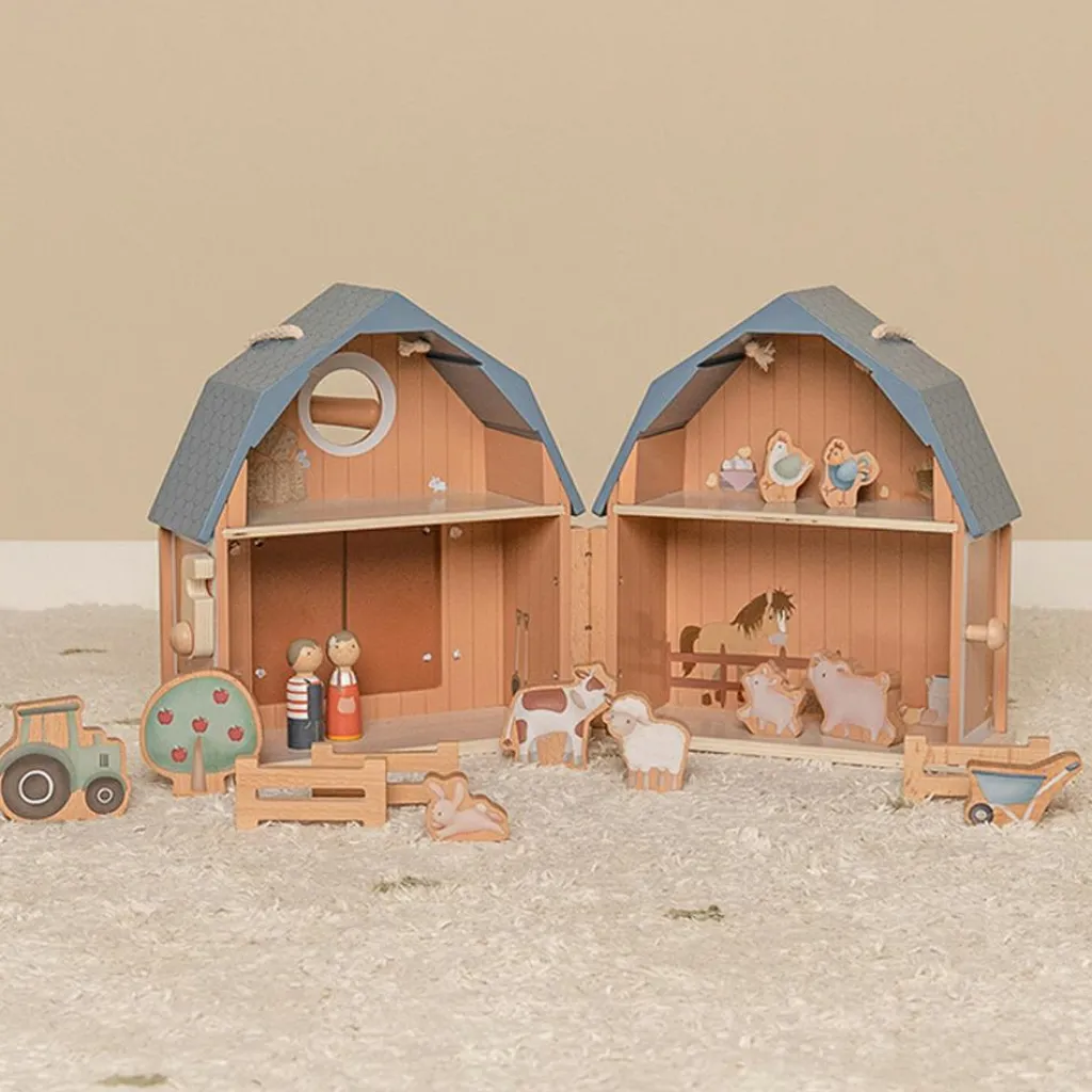 Online Ferme en bois Little Farm Maison De Poupée Et Univers De Jeu