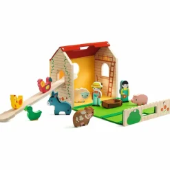 Sale Ferme en bois nomade Softi-Farm Maison De Poupée Et Univers De Jeu