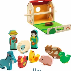 Sale Ferme en bois nomade Softi-Farm Maison De Poupée Et Univers De Jeu