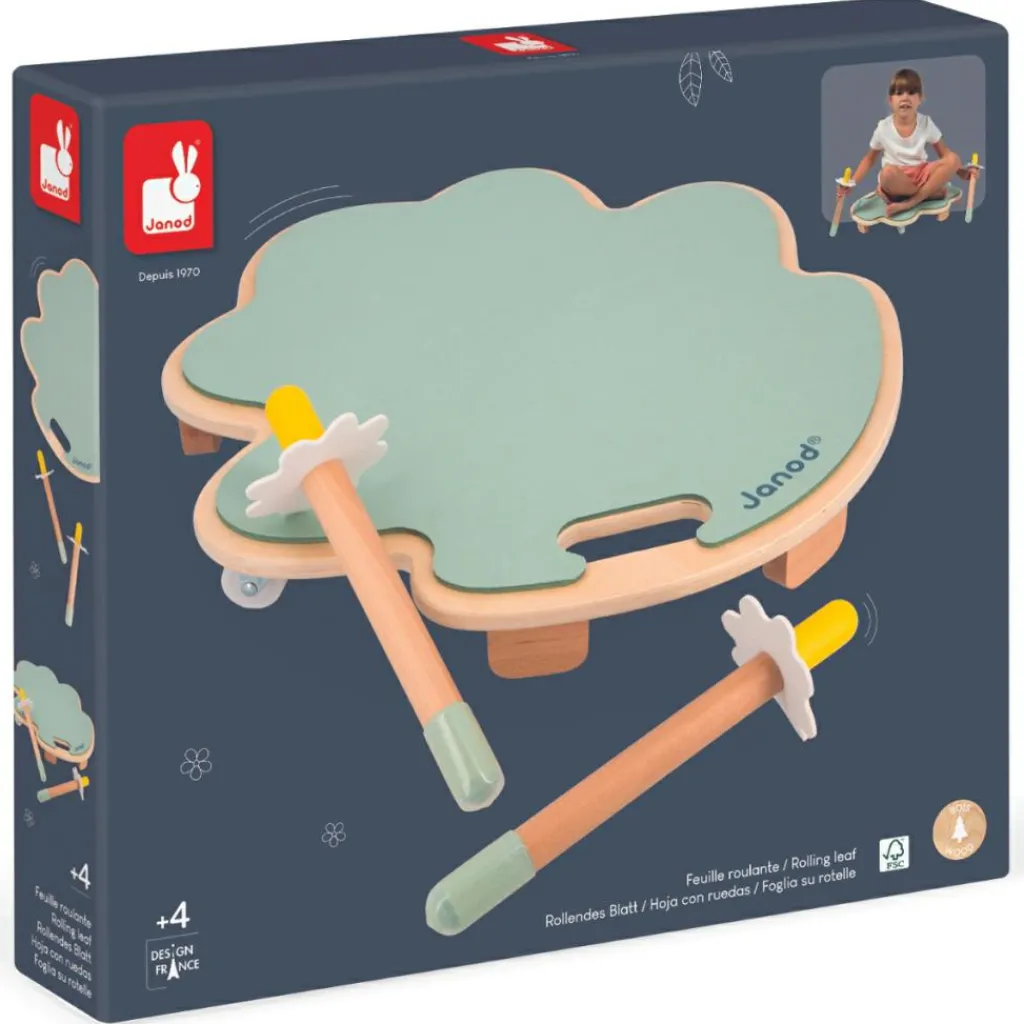 Clearance Feuille roulante en bois Sweet Cocoon Parcours De Motricité