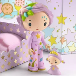 New Figurine Violet tinyroom Figurines De Jeu