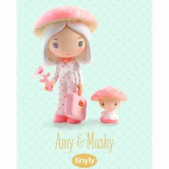 New Figurines Amy & Mushy Figurines De Jeu