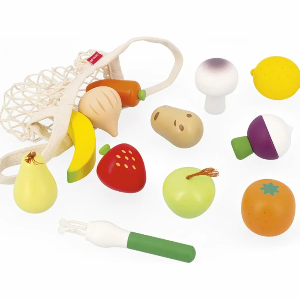 Hot Filet de fruits et légumes Mamie Soleil (12 pièces) Dînette Et Aliments Factices