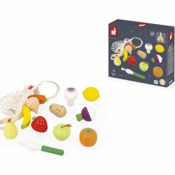 Hot Filet de fruits et légumes Mamie Soleil (12 pièces) Dînette Et Aliments Factices