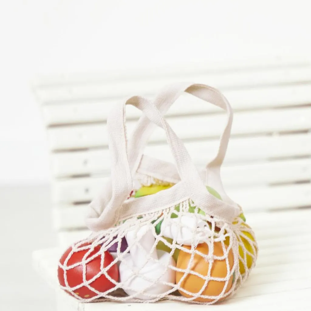 Hot Filet de fruits et légumes Mamie Soleil (12 pièces) Dînette Et Aliments Factices