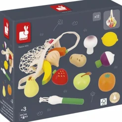 Hot Filet de fruits et légumes Mamie Soleil (12 pièces) Dînette Et Aliments Factices