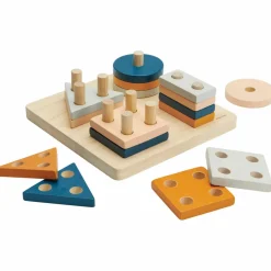 Online Formes géométriques à empiler Couleurs Tendresse Puzzle