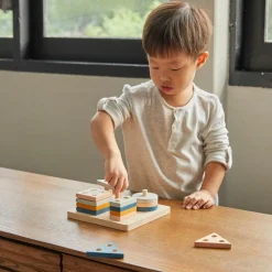 Online Formes géométriques à empiler Couleurs Tendresse Puzzle