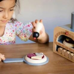 Sale Four à pizza en bois Dînette Et Aliments Factices