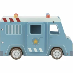 Clearance Fourgon de police en bois Petites Voitures, Véhicules Et Circuits