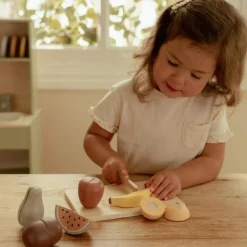 Outlet Fruits à découper en bois Dînette Et Aliments Factices