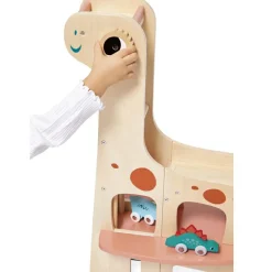 Hot Garage Dino en bois Petites Voitures, Véhicules Et Circuits