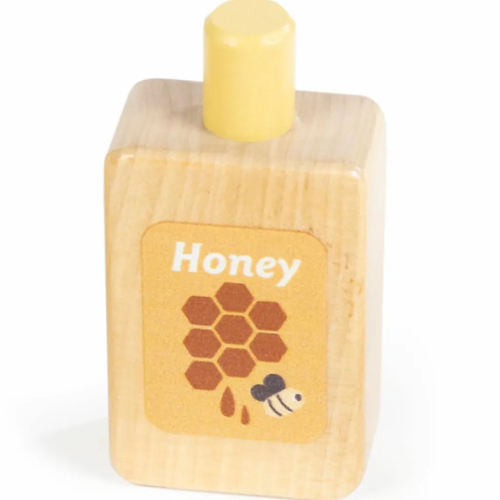 New Gaufrier en bois Botton Dînette Et Aliments Factices