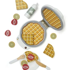 Discount Gaufrier en bois Kid's Hub Dînette Et Aliments Factices