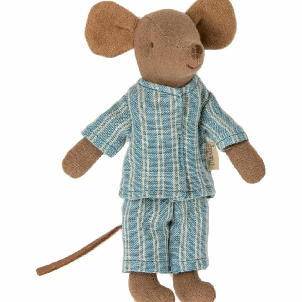 Sale Grand frère Souris bleue dans sa boîte assortie Figurines De Jeu