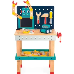 Outlet Grand établi Brico'kids robot (51 pièces) Etabli Et Outils
