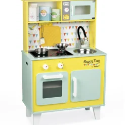 Outlet Grande cuisine Happy Day en bois Enfant Cuisine Enfant