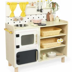 Online Grande cuisine équipée en bois Mamie Soleil (16 pièces) Enfant Cuisine Enfant