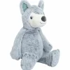 Online Grande peluche Buddy Loup (50 cm) Peluche Moyenne (20-59 Cm)