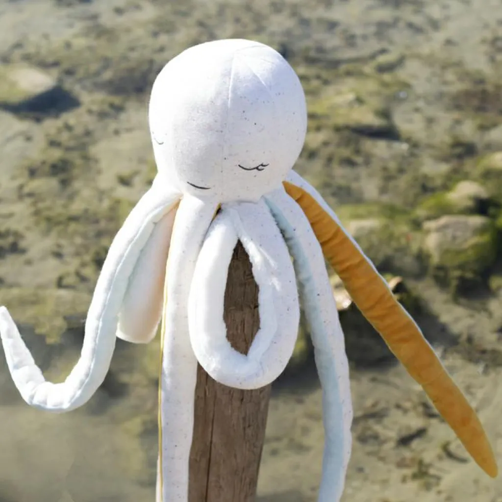 Grande peluche Poulpie pieuvre Au Large de Nova (60 cm) Grande Peluche (60 Cm Et +)