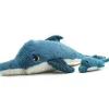 Hot Grande peluche Tofou le dauphin maman et bébé bleu (50 cm) Peluche Moyenne (20-59 Cm)