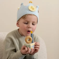 Sale Gâteau d'anniversaire Bleu Dînette Et Aliments Factices
