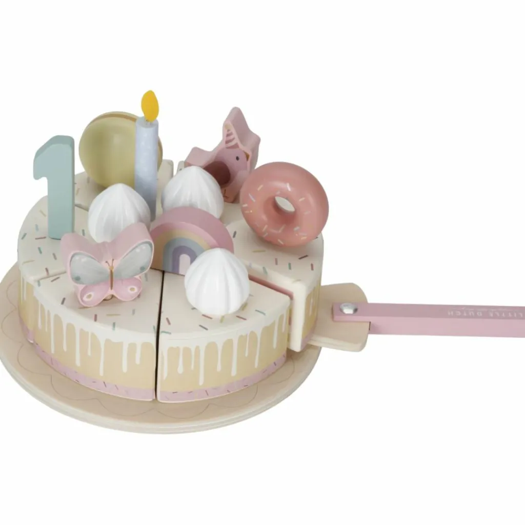 Best Gâteau d'anniversaire Rose Dînette Et Aliments Factices