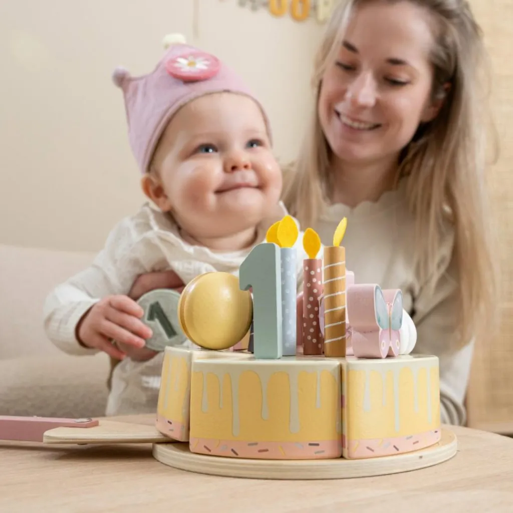 Best Gâteau d'anniversaire Rose Dînette Et Aliments Factices