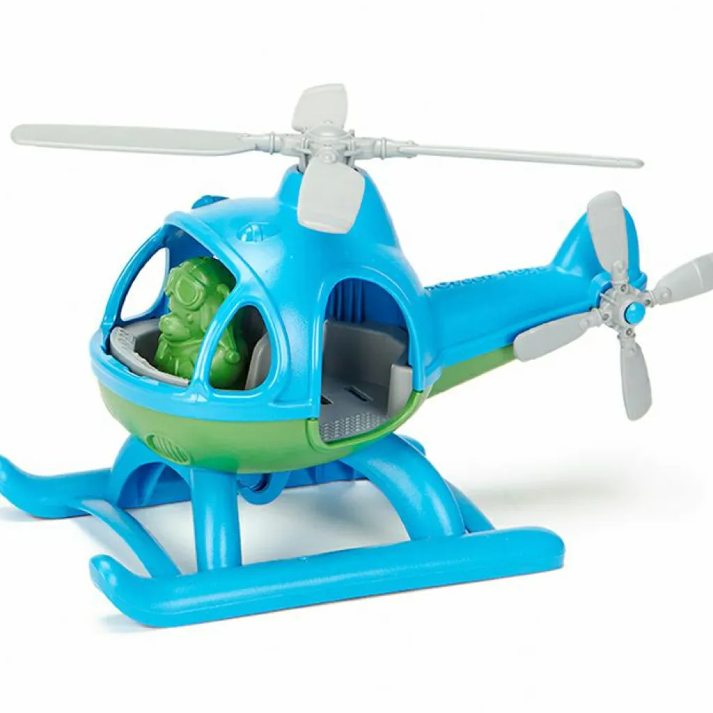 Online Hélicoptère bleu et vert Petites Voitures, Véhicules Et Circuits