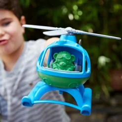 Online Hélicoptère bleu et vert Petites Voitures, Véhicules Et Circuits