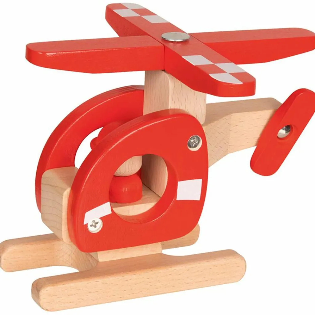 Online Hélicoptère en bois Petites Voitures, Véhicules Et Circuits