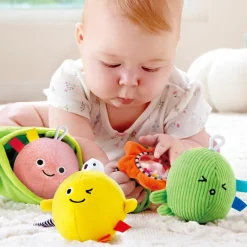 Clearance Hochet 3 petits pois Hochet