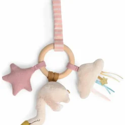 New Hochet anneau bois cygne La petite école de danse Hochet