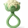 Hot Hochet anneau de dentition 2 en 1 chou-fleur Jouet / Anneau De Dentition