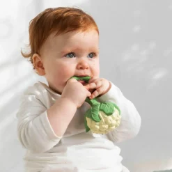 Hot Hochet anneau de dentition 2 en 1 chou-fleur Jouet / Anneau De Dentition