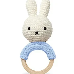 Sale Hochet anneau de dentition Miffy bleu pastel Jouet / Anneau De Dentition