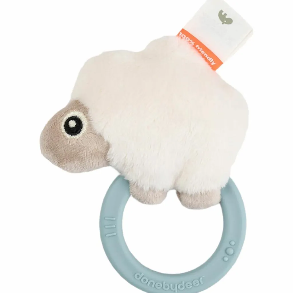 Hochet avec anneau de dentition Sheepy Bleu Jouet / Anneau De Dentition